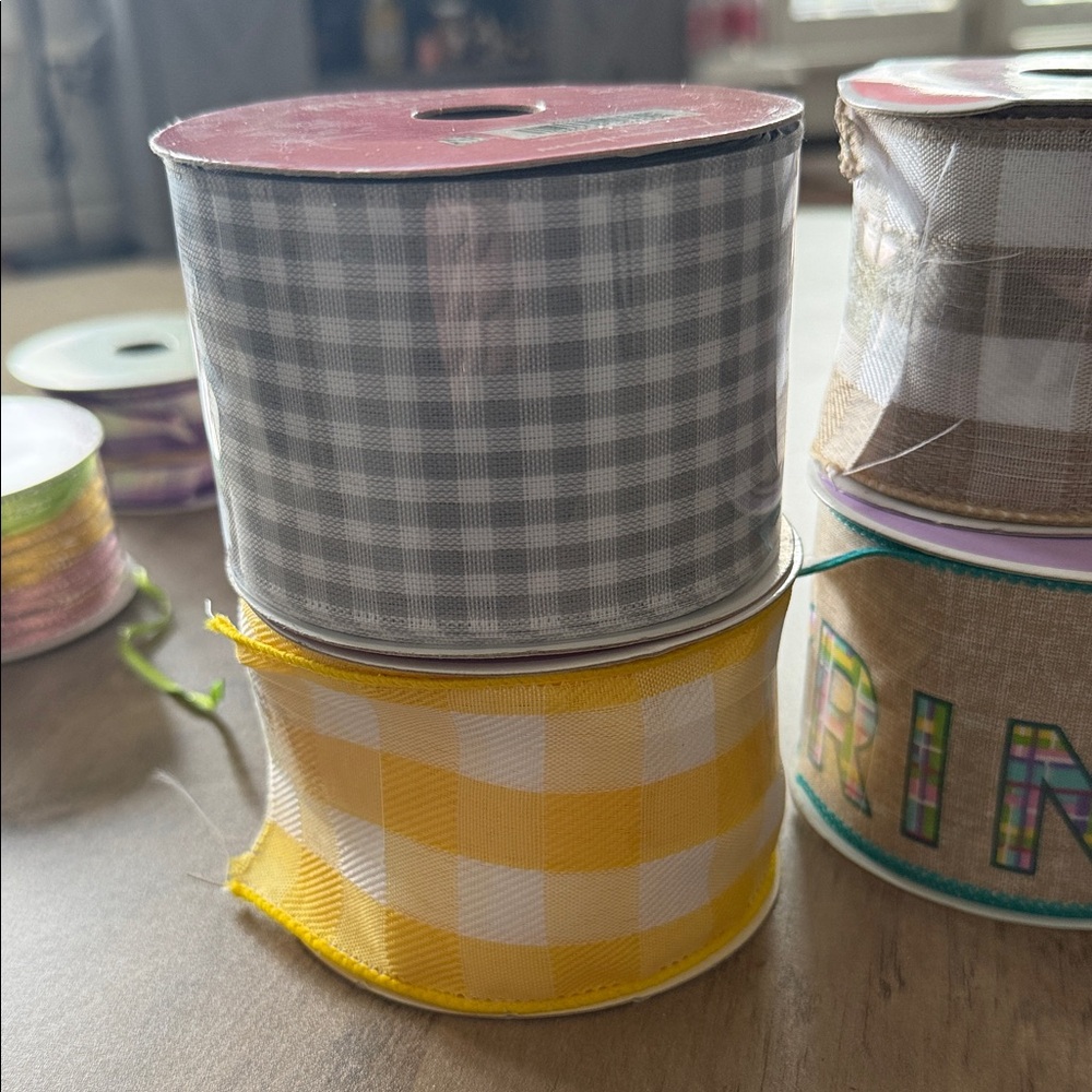 Assorted Easter Decorative Ribbon - Picture 2 of 6